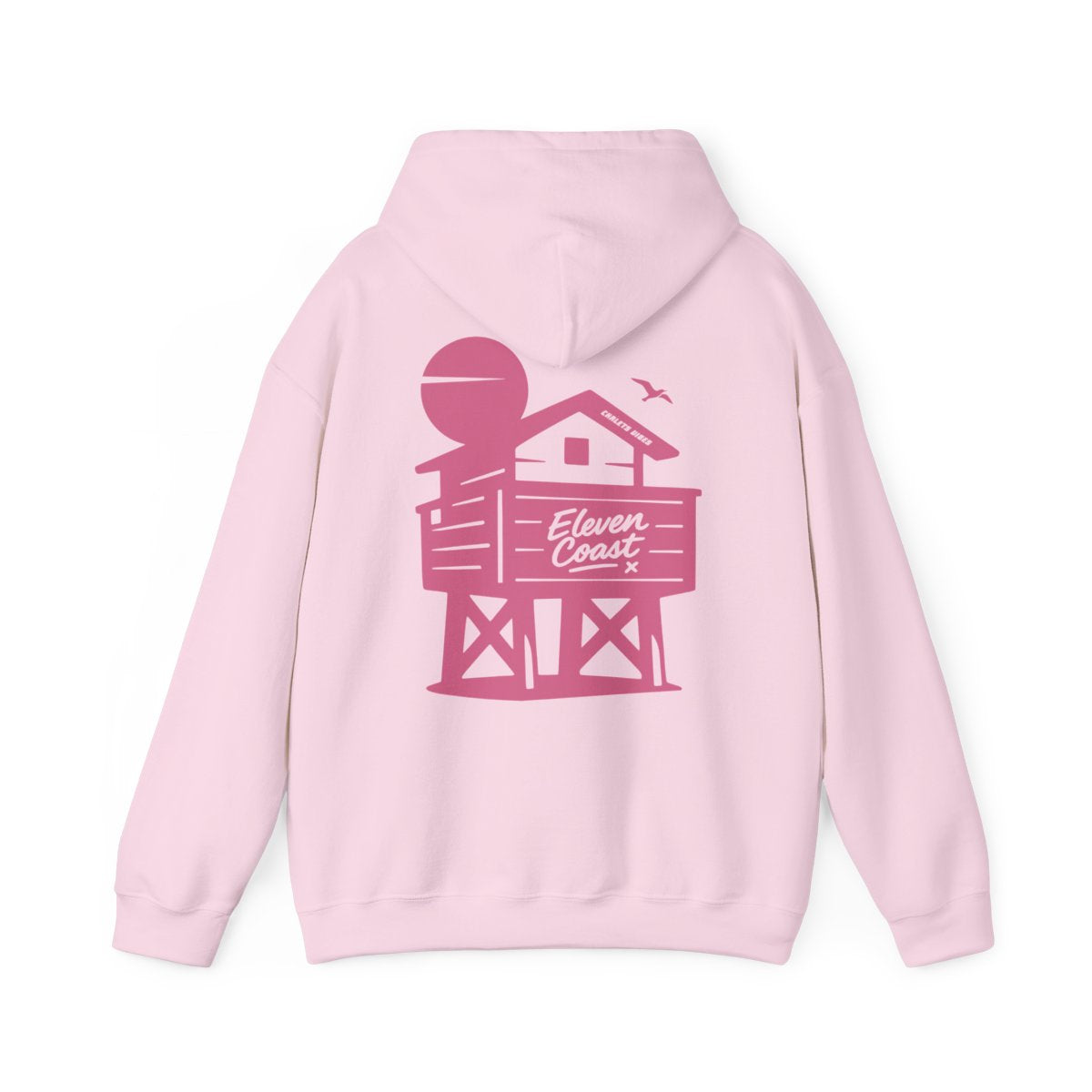 Men's Beach Chalet Hoodie Pop Pink 