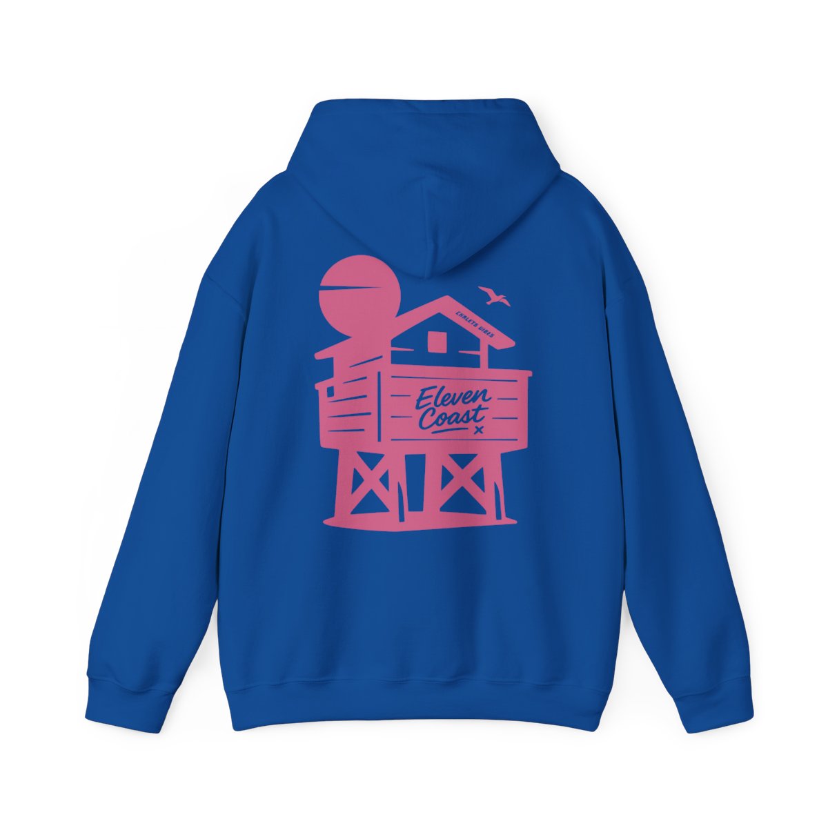 Men's Beach Chalet Hoodie Pop Pink #en:color_royal,fr:couleur_bleu-royal