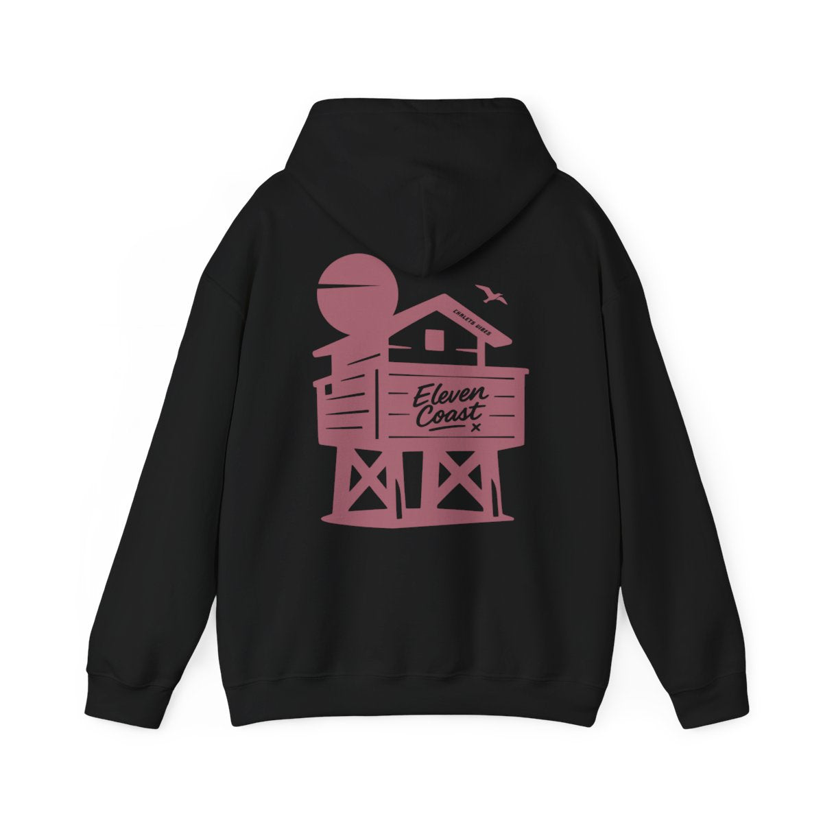 Chalet Vibes Hoodie For Women Rosewood Red #en:color_black,fr:couleur_noir