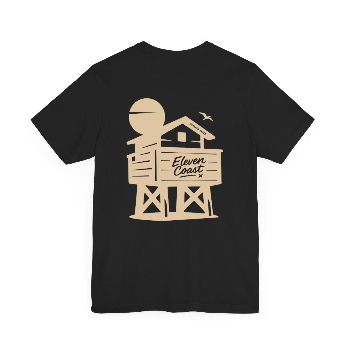 Beach Chalet T-Shirt For Women Sand Beige 