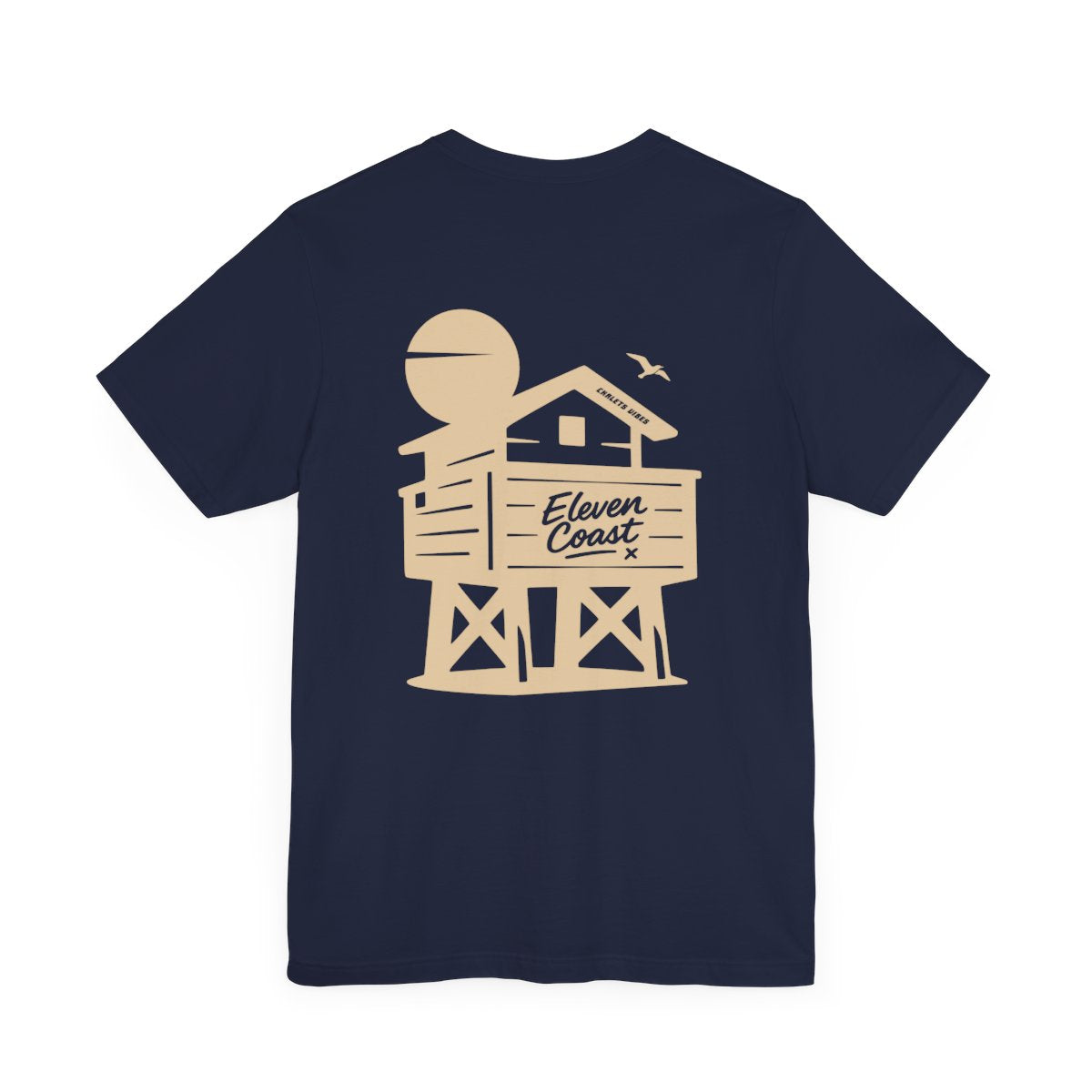 Beach Chalet T-Shirt For Women Sand Beige 