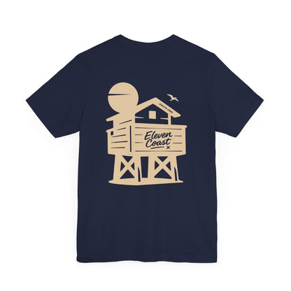 Beach Chalet T-Shirt For Women Sand Beige 