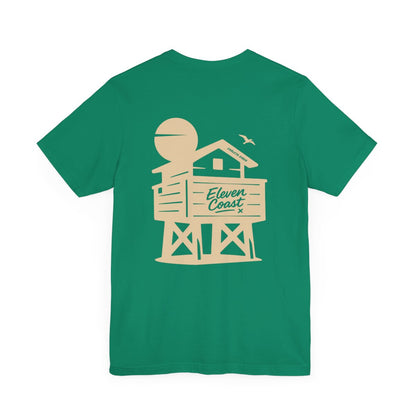 Beach Chalet T-Shirt For Women Sand Beige 