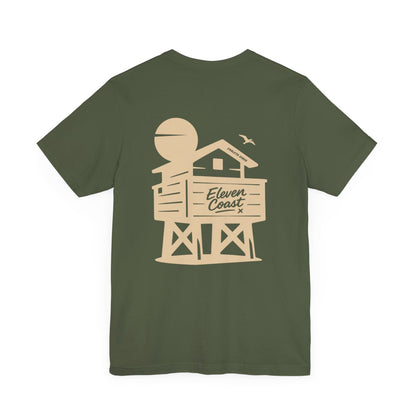 Beach Chalet T-Shirt For Women Sand Beige 