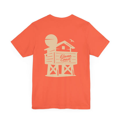 Beach Chalet T-Shirt For Women Sand Beige 