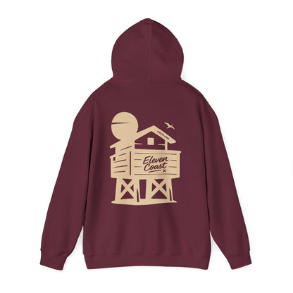 Beach Chalet Hoodie For Women 