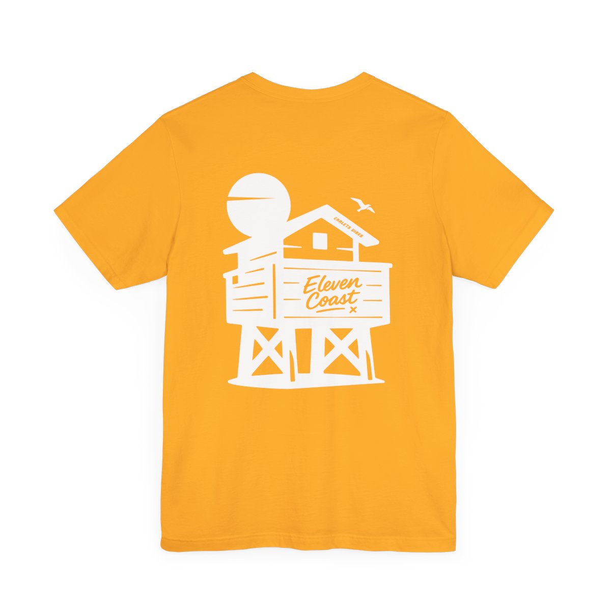 Beach Chalet T-Shirt For Women #en:color_gold,fr:couleur_or