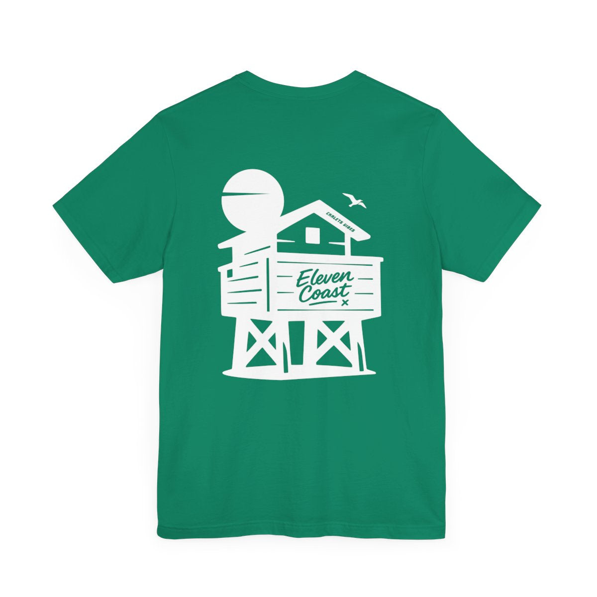 Beach Chalet T-Shirt For Women #en:color_kelly,fr:couleur_vert-kelly