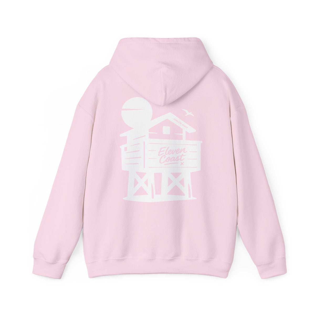 Chalet Hoodie Women White Silhouette #en:color_light-pink,fr:couleur_rose-clair