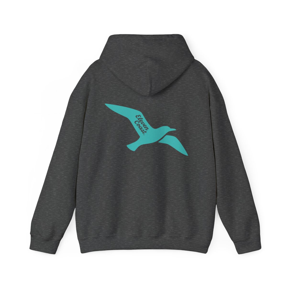 Men's Seagull Silhouette Mint Hoodie #en:color_dark-heather,fr:couleur_chiné-foncé