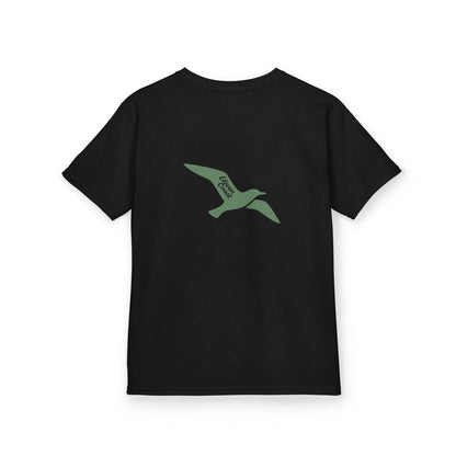 Kids Flying Seagull Shirt Cactus Green 