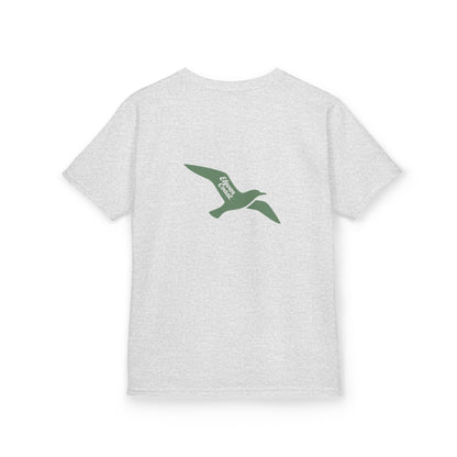 Kids Flying Seagull Shirt Cactus Green 