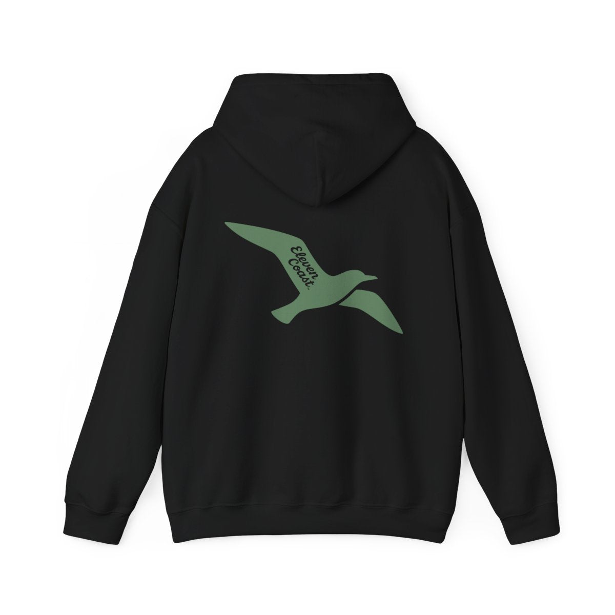 Men's Seagull Hoodie Cactus Green #en:color_black,fr:couleur_noir