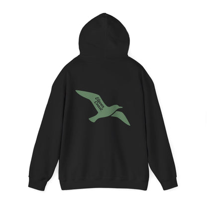 Green Seagull Hoodie For Women Freedom 