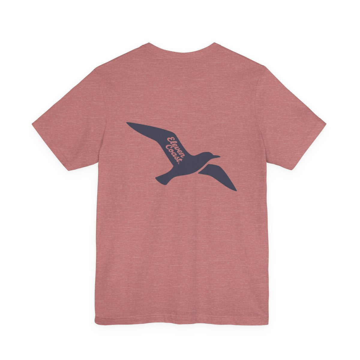 Men's Seagull Silhouette Navy T-Shirt #en:color_heather-mauve,fr:couleur_mauve-chine
