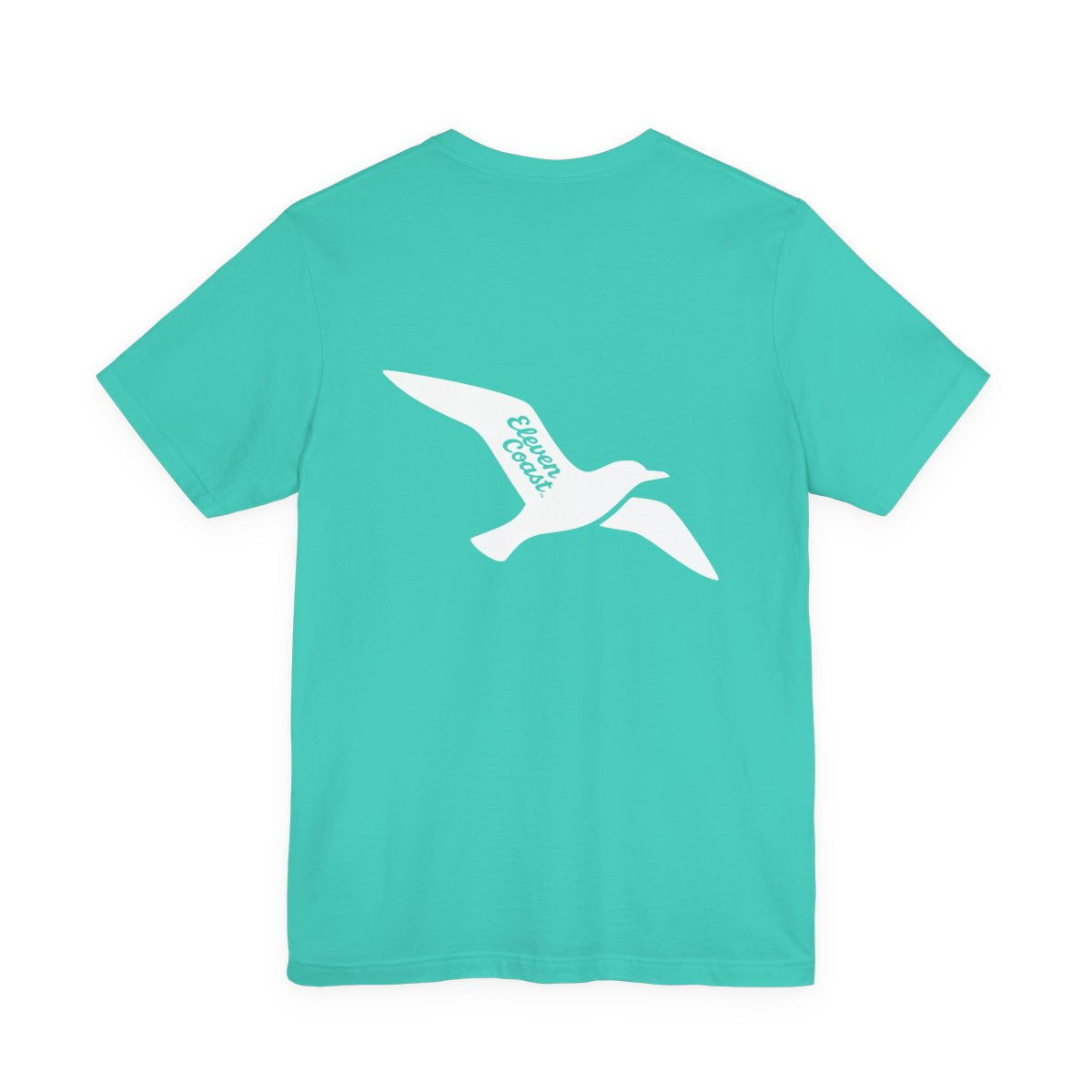 Seagull Freedom T-Shirt For Women #en:color_teal,fr:couleur_turquoise