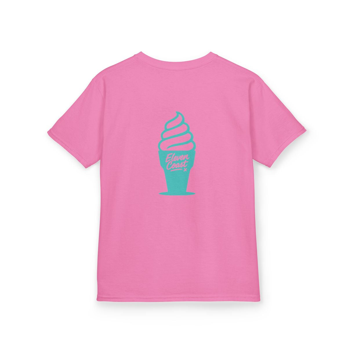 Kids Mint Aqua Ice Cream Tee #en:color_azalea,fr:couleur_azalee