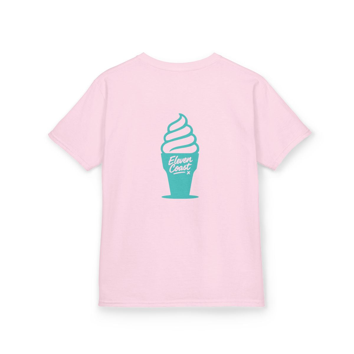 Kids Mint Aqua Ice Cream Tee 