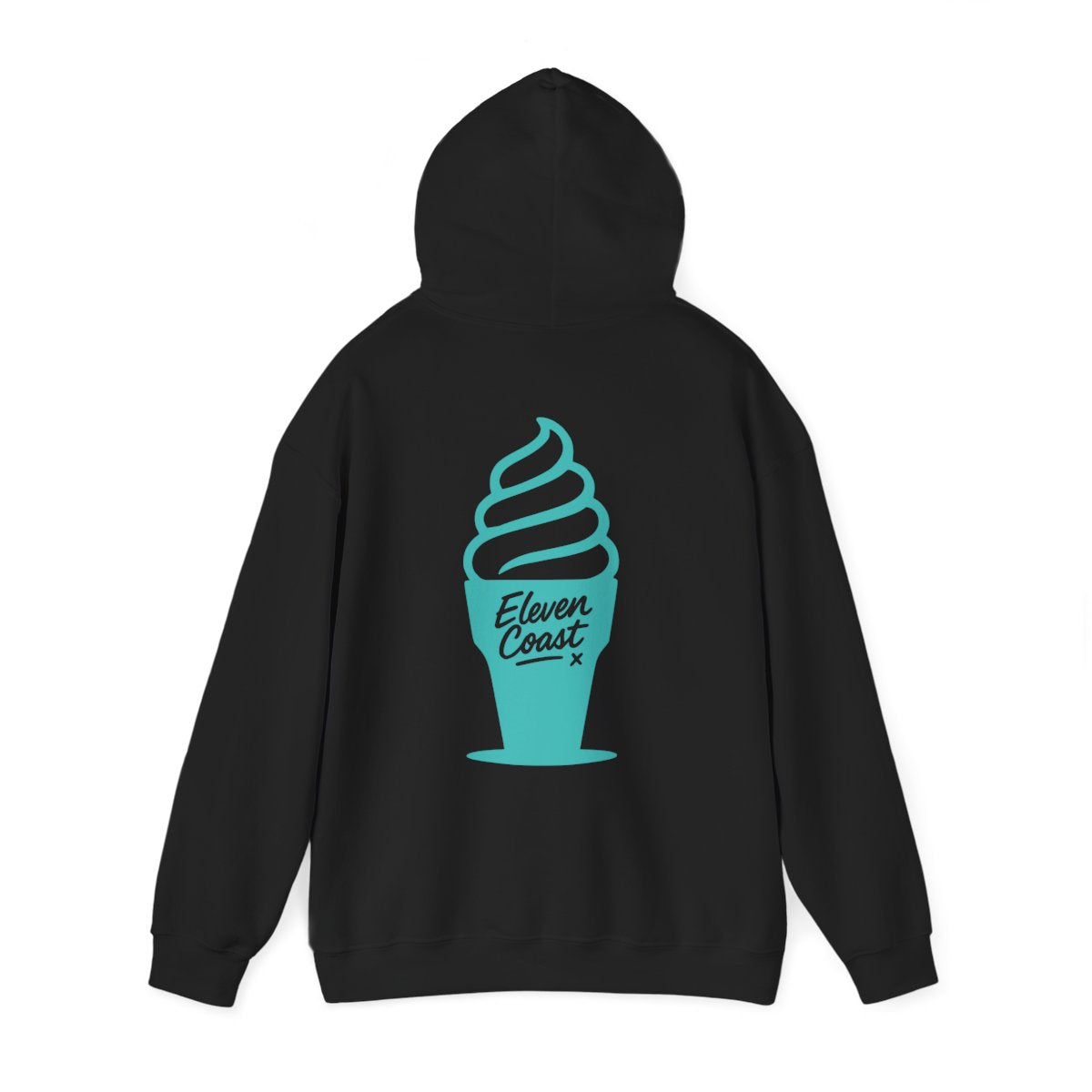 Mint Aqua Ice Cream Hoodie Women 