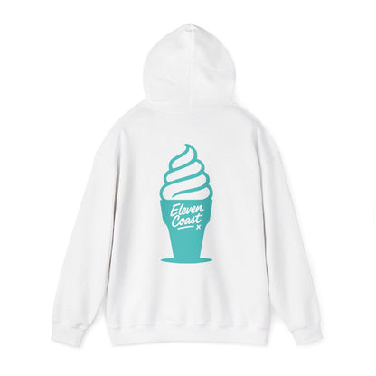 Mint Aqua Ice Cream Hoodie Women 