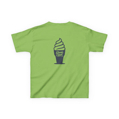 Kids Ice Cream Tee Navy Silhouette 