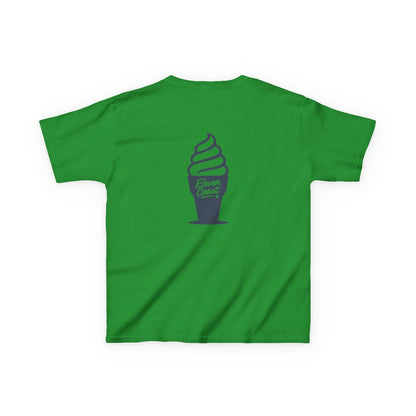 Kids Ice Cream Tee Navy Silhouette 