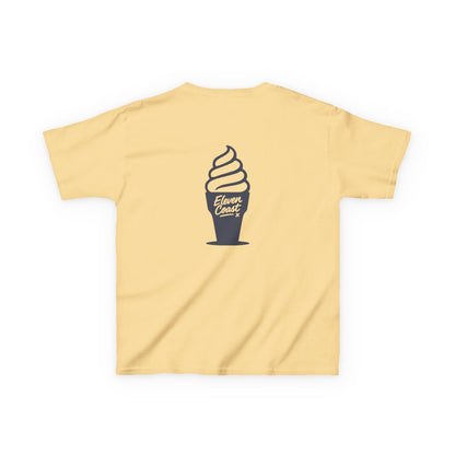 Kids Ice Cream Tee Navy Silhouette 