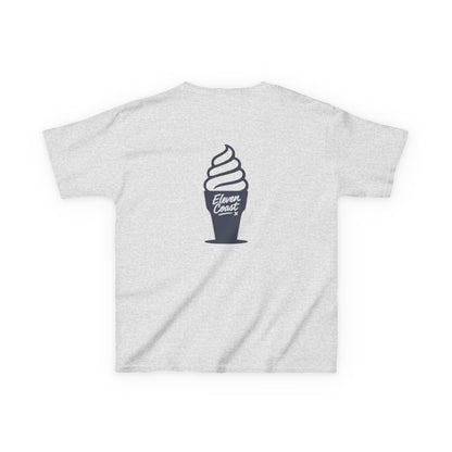 Kids Ice Cream Tee Navy Silhouette 