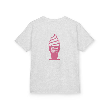Kids Ice Cream Tee Pop Pink 