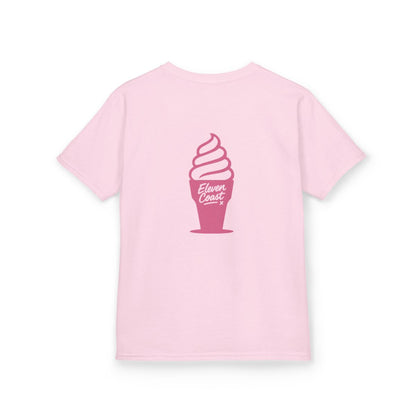 Kids Ice Cream Tee Pop Pink 