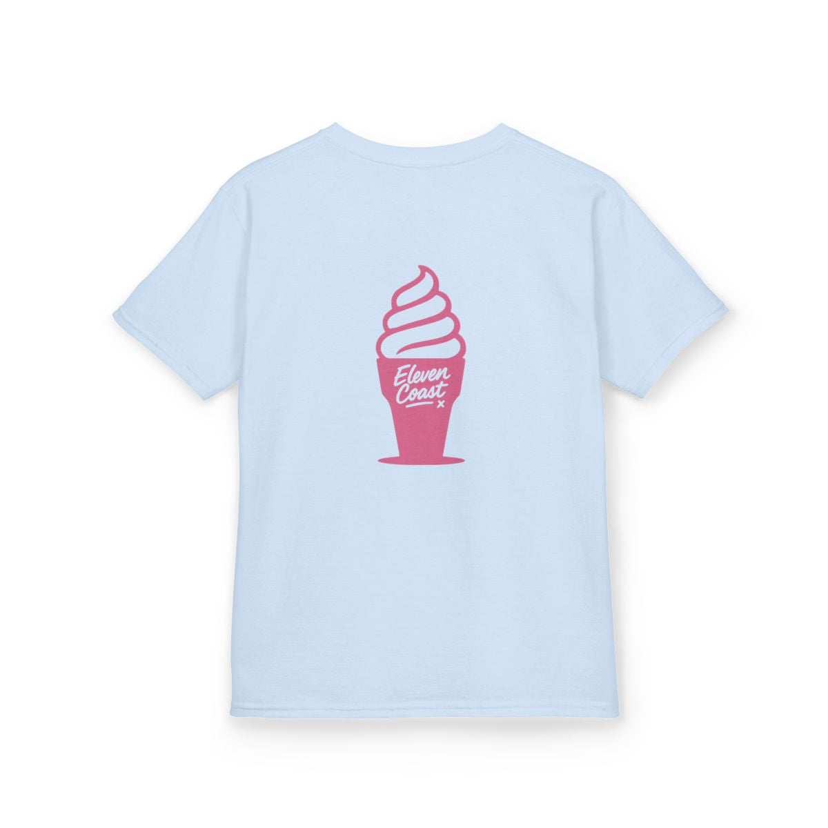 Kids Ice Cream Tee Pop Pink #en:color_light-blue,fr:couleur_bleu-clair