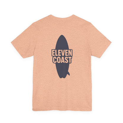 Navy Surfboard Graphic T-Shirt Men 