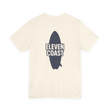 Navy Surfboard Graphic T-Shirt Men 