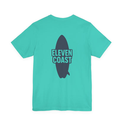 Navy Surfboard Graphic T-Shirt Men 