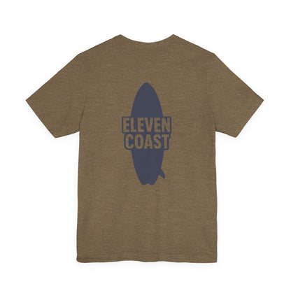 Navy Graphic Surfboard T-Shirt Women 