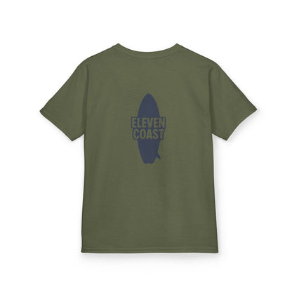 Kids Navy Surfboard Tee Shirt 