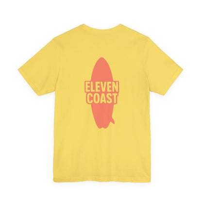 Orange Surfboard T-Shirt For Women 