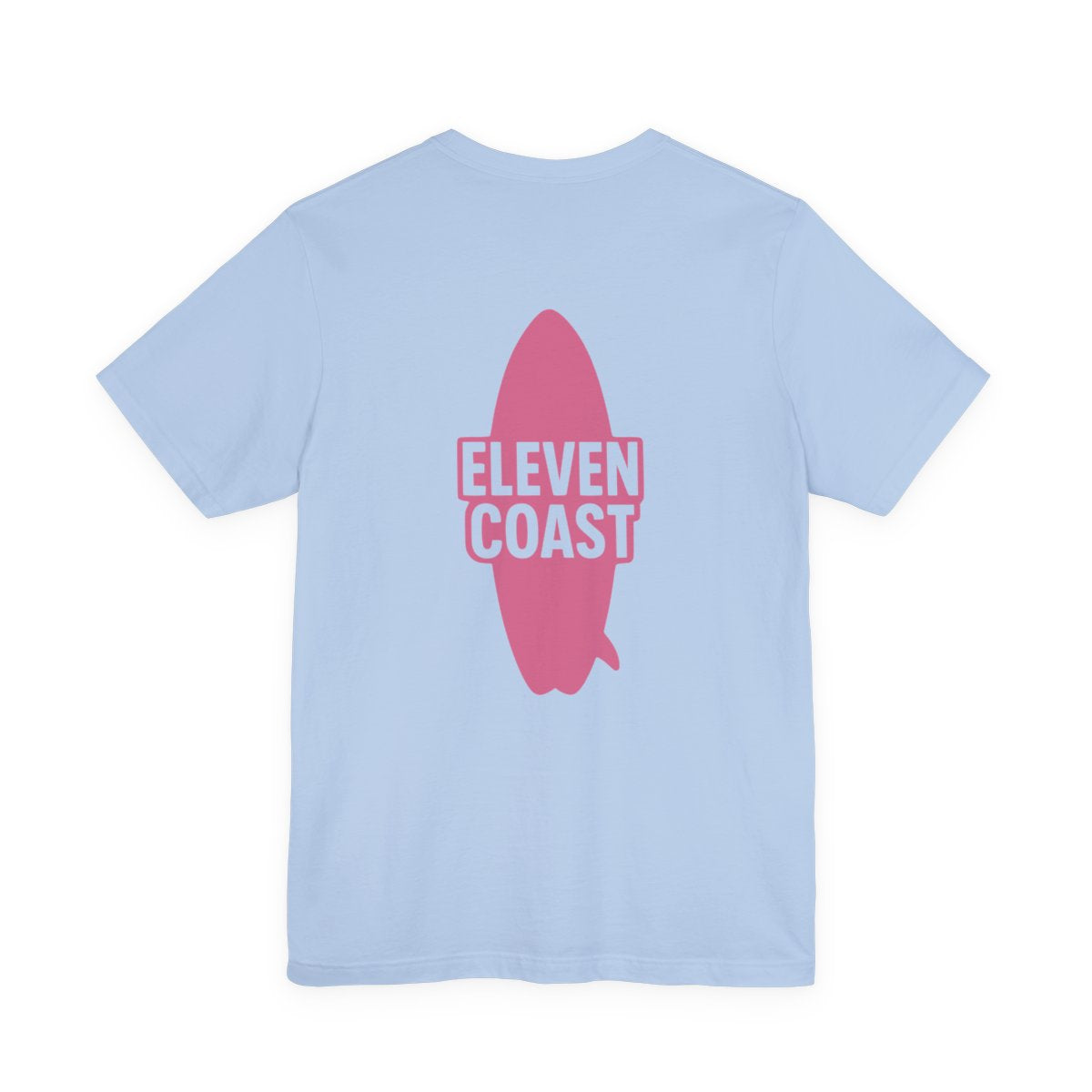 Pink Surfboard Graphic T-Shirt Women 