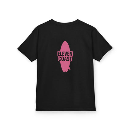 Kids Graphic Tee Pop Pink Surfboard 