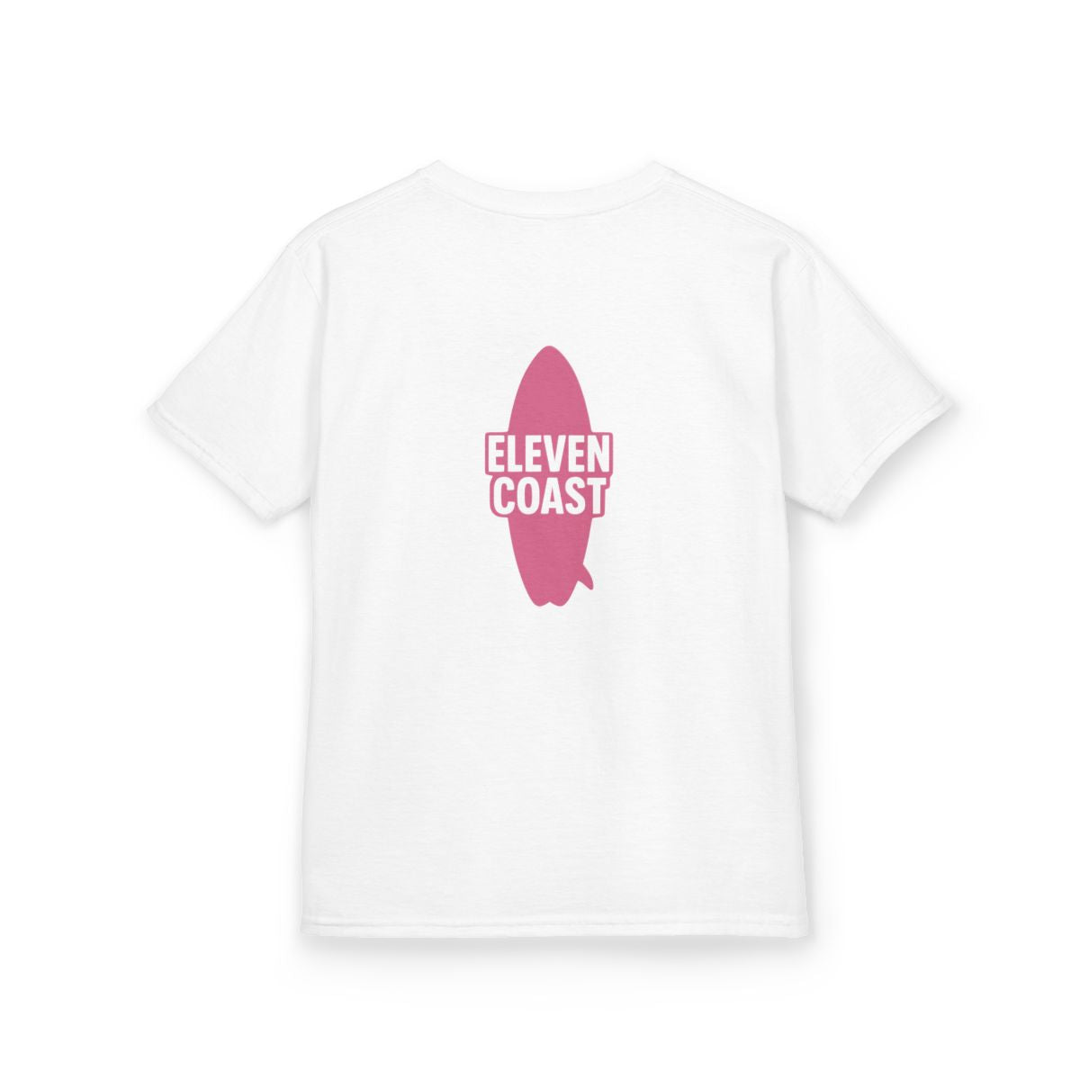 Kids Graphic Tee Pop Pink Surfboard 