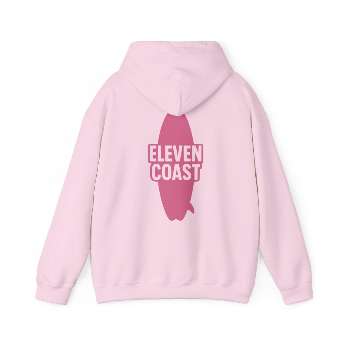 Men's Pink Surfboard Hoodie #en:color_light-pink,fr:couleur_rose-clair