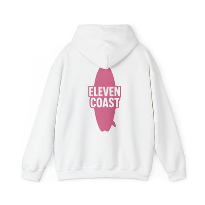 Pop Pink Hoodie Women Graphic Surfboard 