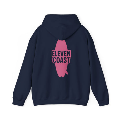 Pop Pink Hoodie Women Graphic Surfboard 