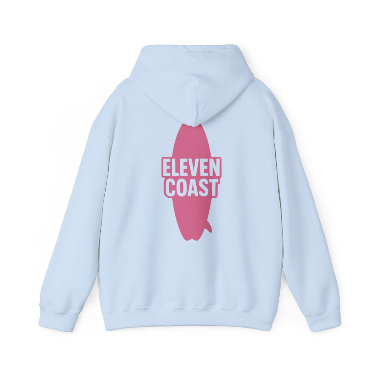 Pop Pink Hoodie Women Graphic Surfboard 