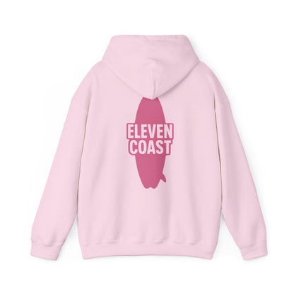Pop Pink Hoodie Women Graphic Surfboard 