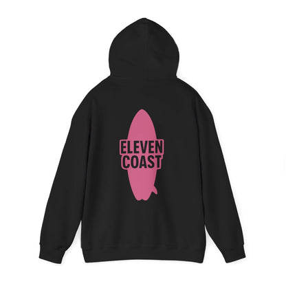 Pop Pink Hoodie Women Graphic Surfboard 