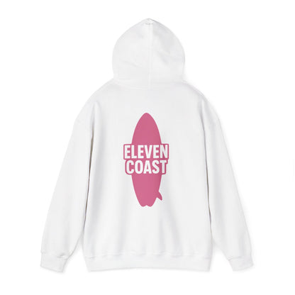 Pop Pink Hoodie Women Graphic Surfboard 