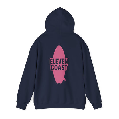 Pop Pink Hoodie Women Graphic Surfboard 