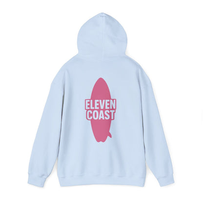 Pop Pink Hoodie Women Graphic Surfboard 