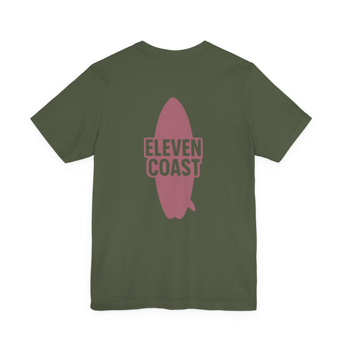 Mens Rosewood Red Surfboard T-Shirt 